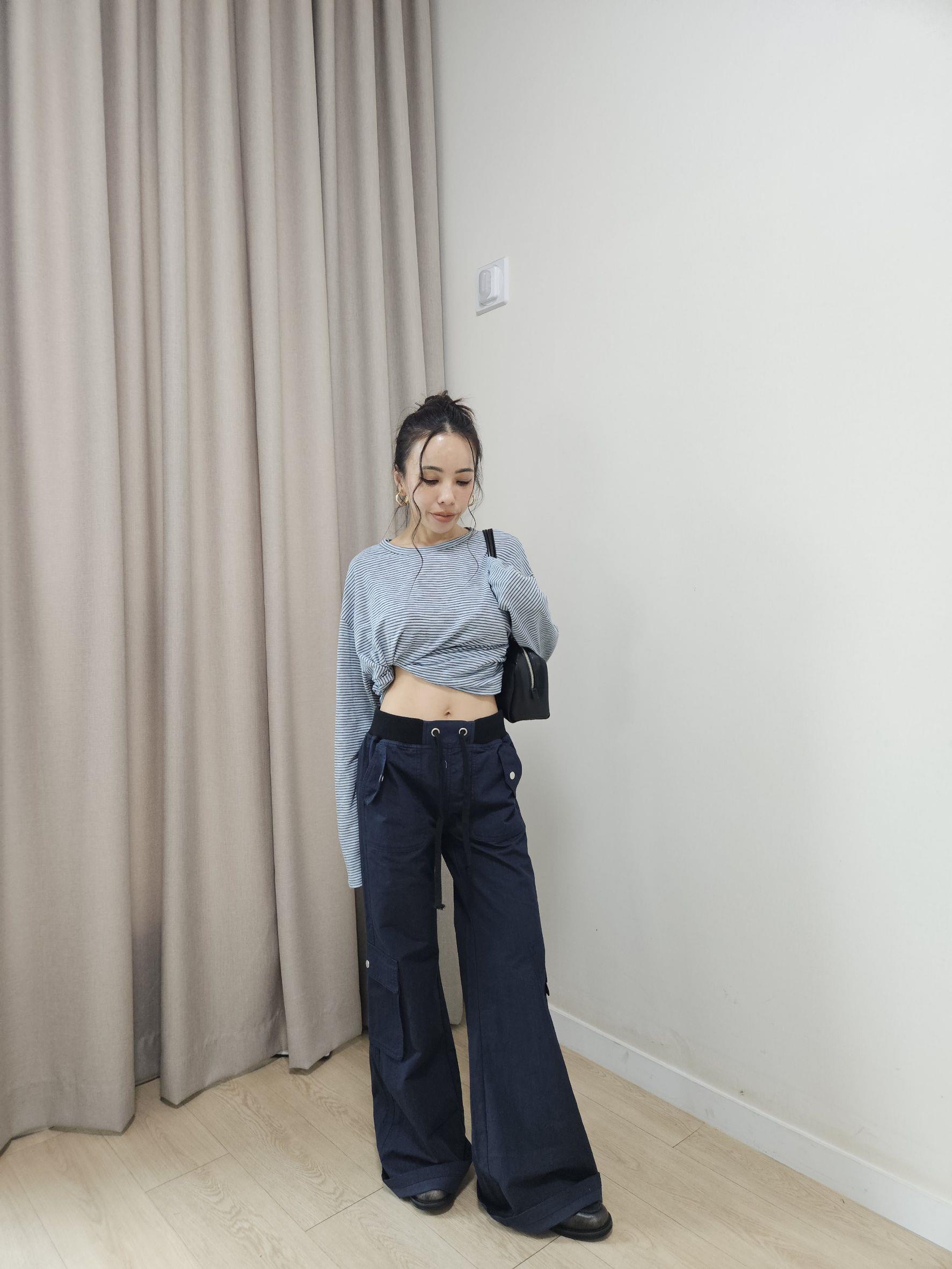 細條紋圓領上衣(男女裝)